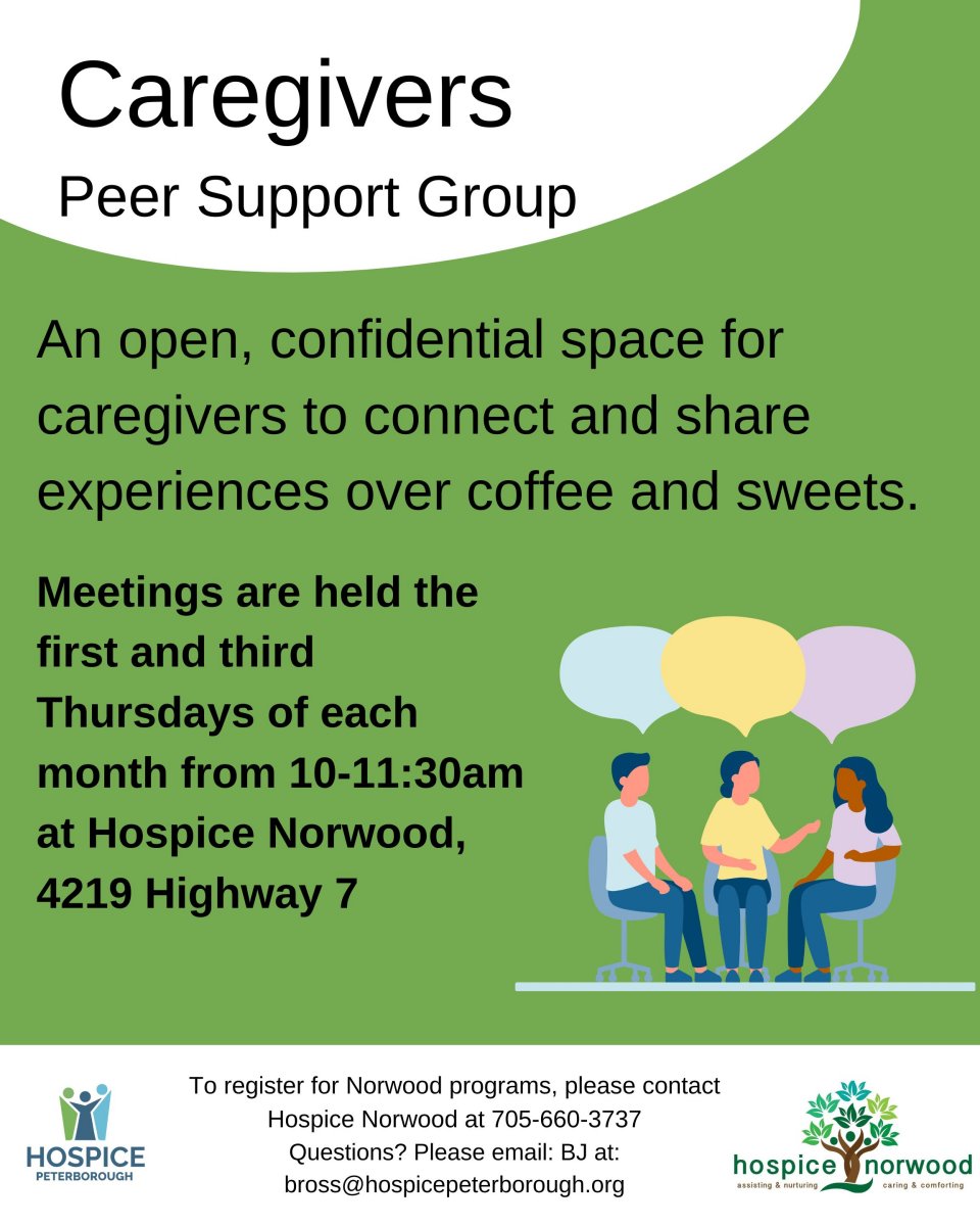 caregivers peer support group